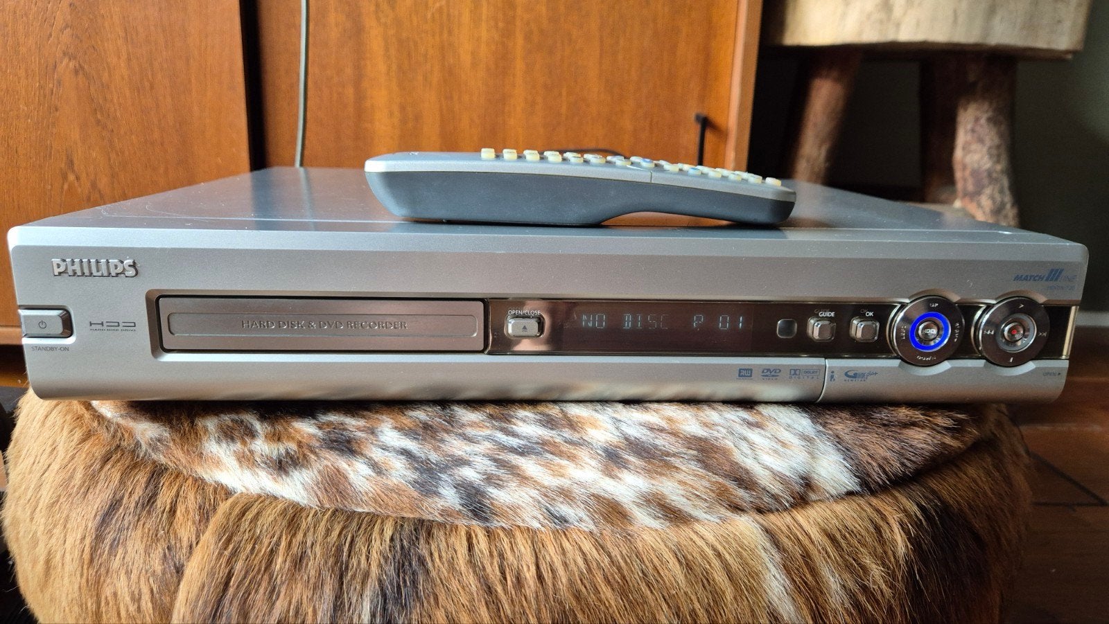 Philips Matchline HDRW720 harddisk en dvd recorder afstandsb, Ophalen of Verzenden, Gebruikt, Harddiskrecorder, Met dvd-recorder