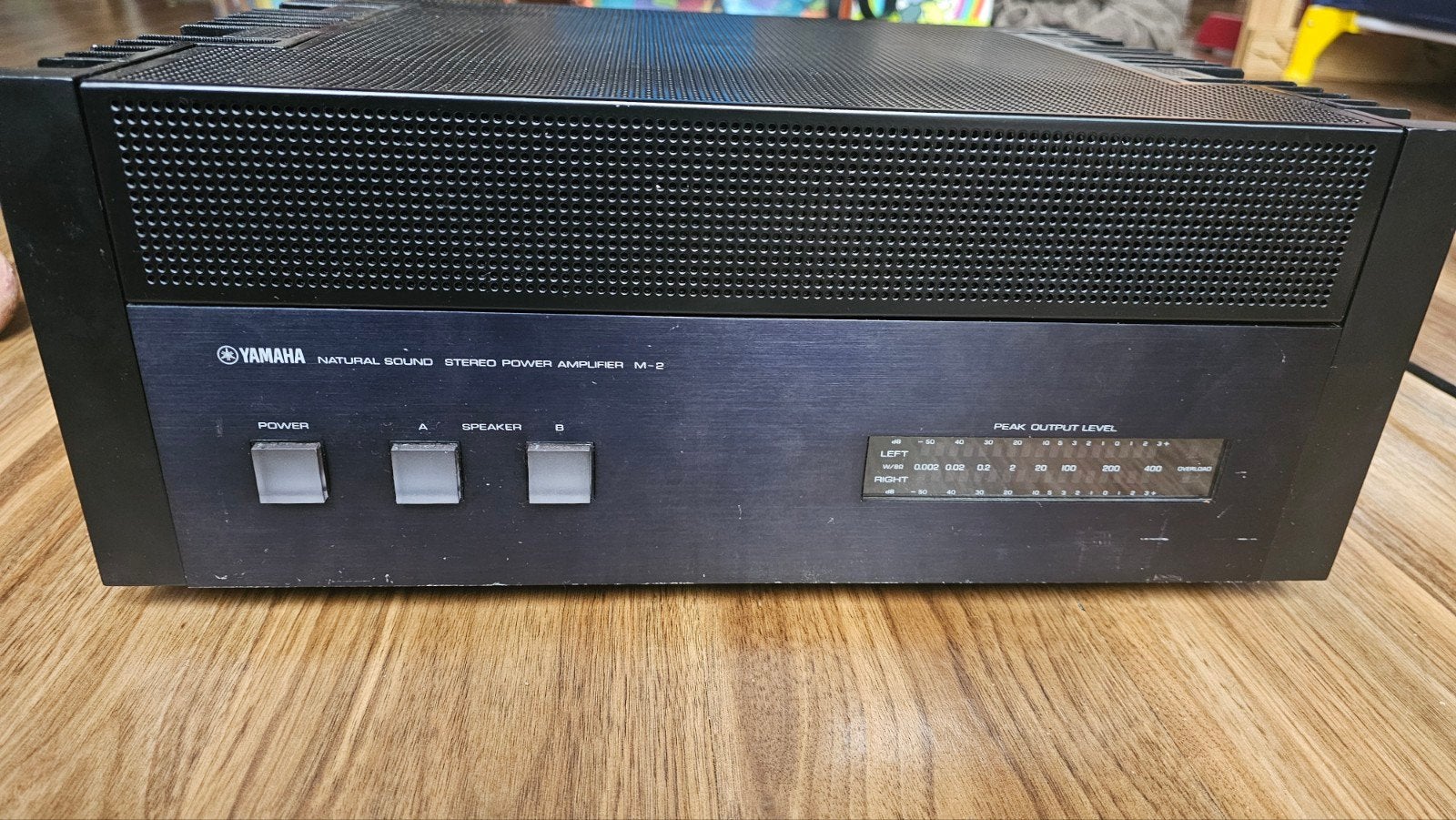 Yamaha M2 eindversterker, Gebruikt, Yamaha, Ophalen of Verzenden, 120 watt of meer