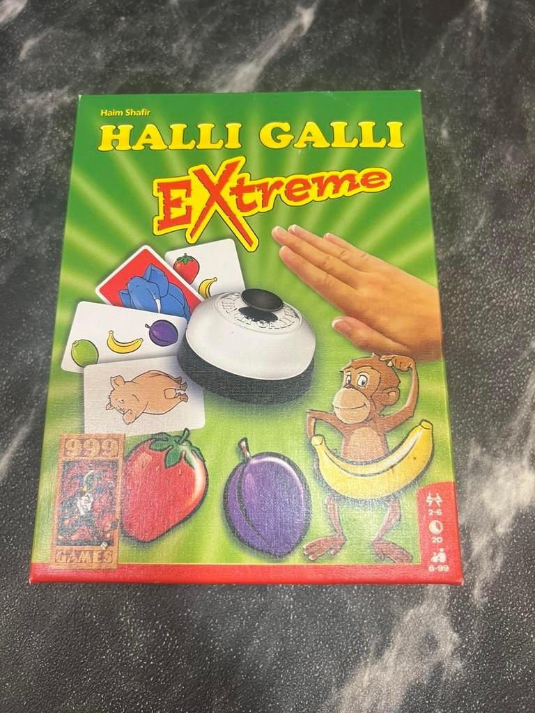 999 games Halli Galli Extreme, Ophalen of Verzenden, Zo goed als nieuw