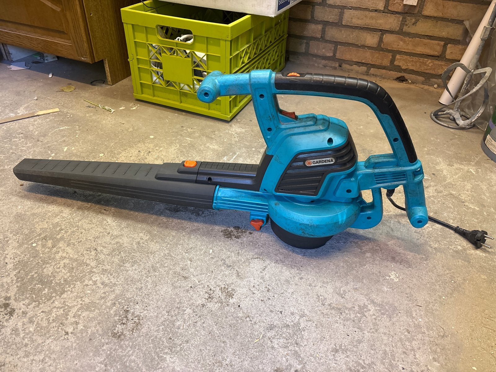 Gardena ErgoJet 3000 Bladblazer/Bladzuiger, Ophalen, Gebruikt, Handgedragen, Met versnipperfunctie