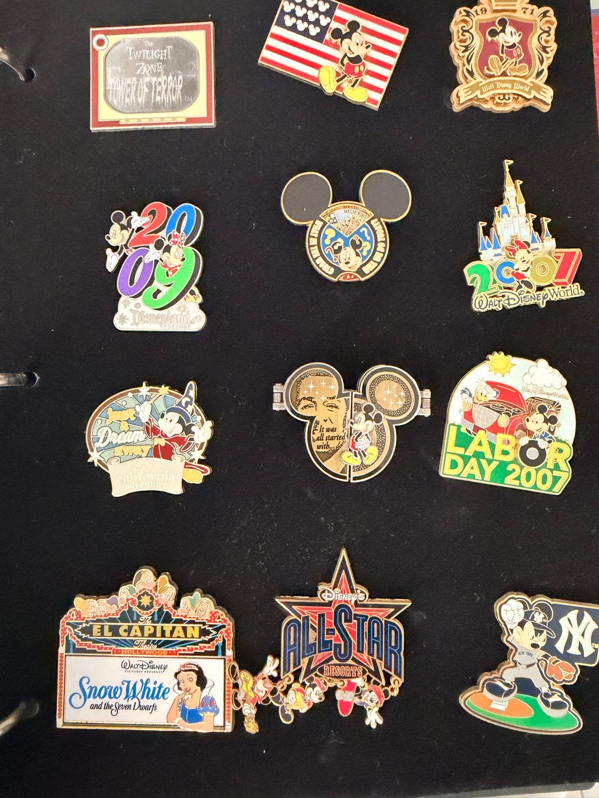 Disneyland-Disney-Pin Set-ook los te koop, Ophalen of Verzenden, Mickey Mouse, Gebruikt, Overige typen