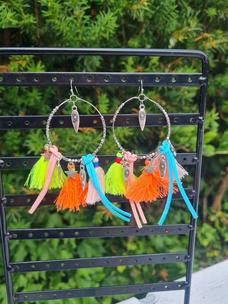 Ibiza 💕 oorbellen 3 euro per paar nieuw, Overige materialen, Hangers, Overige kleuren, Nieuw