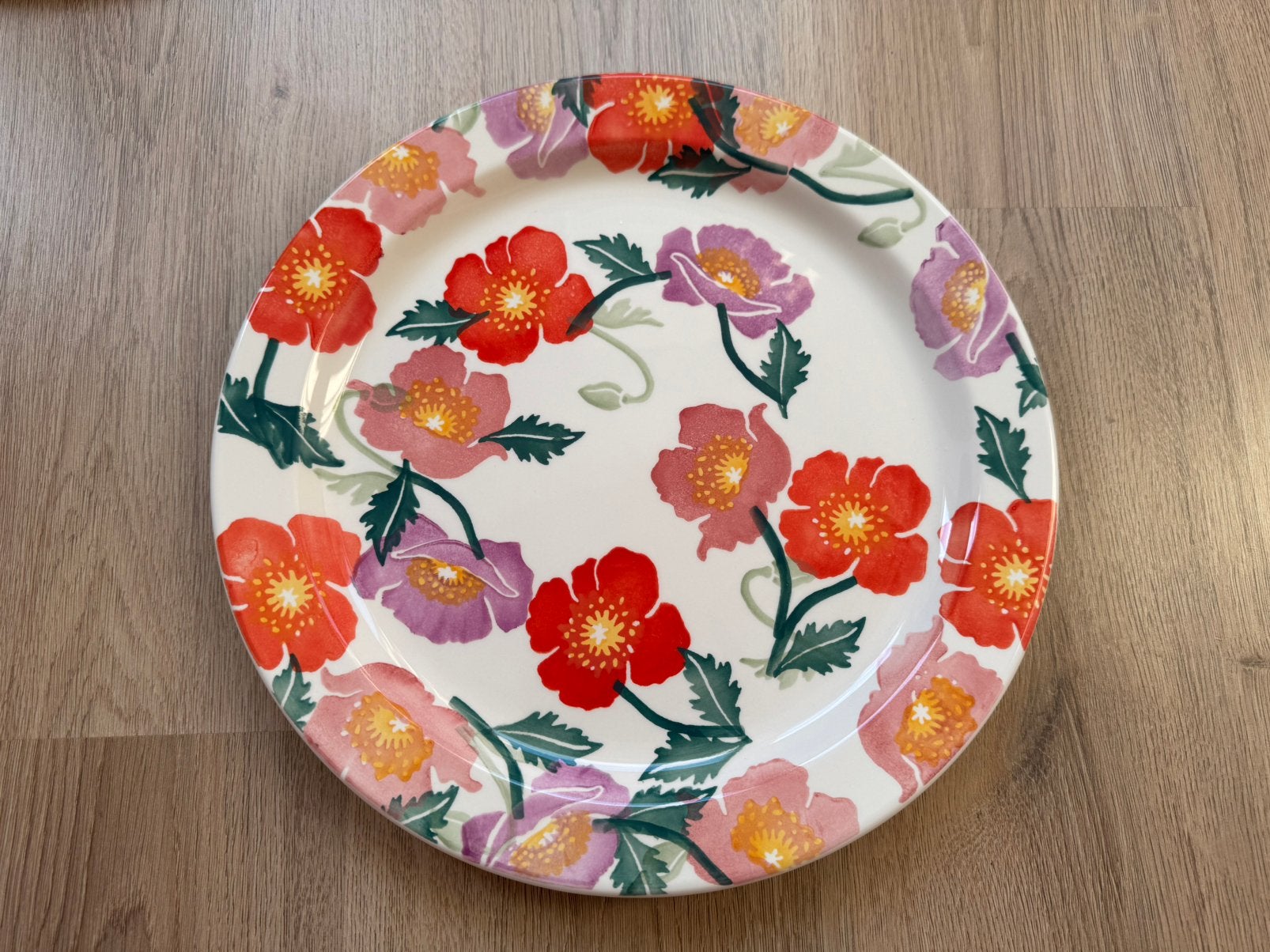 Emma Bridgewater serveerschaal bord bright poppies, Ophalen, Nieuw, Schaal of Schalen, Emma Bridgewater