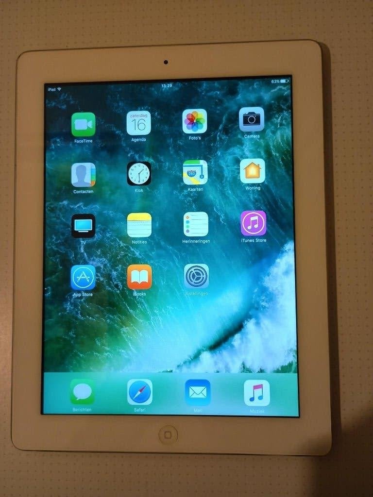 Ipad A1458 16gb wifi 9,7 inch, Computers en Software, Gebruikt, Apple iPad, Wit, 16 GB