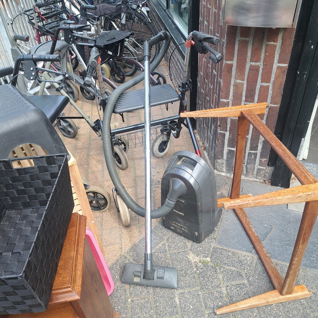 Stofzuiger Philips, Witgoed en Apparatuur, Stofzuigers, Ophalen, Zo goed als nieuw, Stofzak, Sledestofzuiger