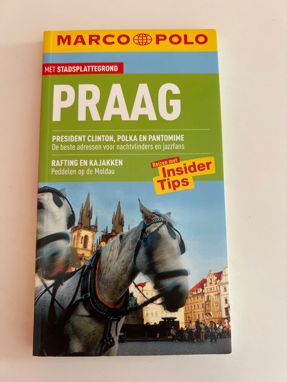 Marco Polo Reisgids Praag met stadsplattegrond, Europa, Ophalen of Verzenden, Zo goed als nieuw, Reisgids of -boek