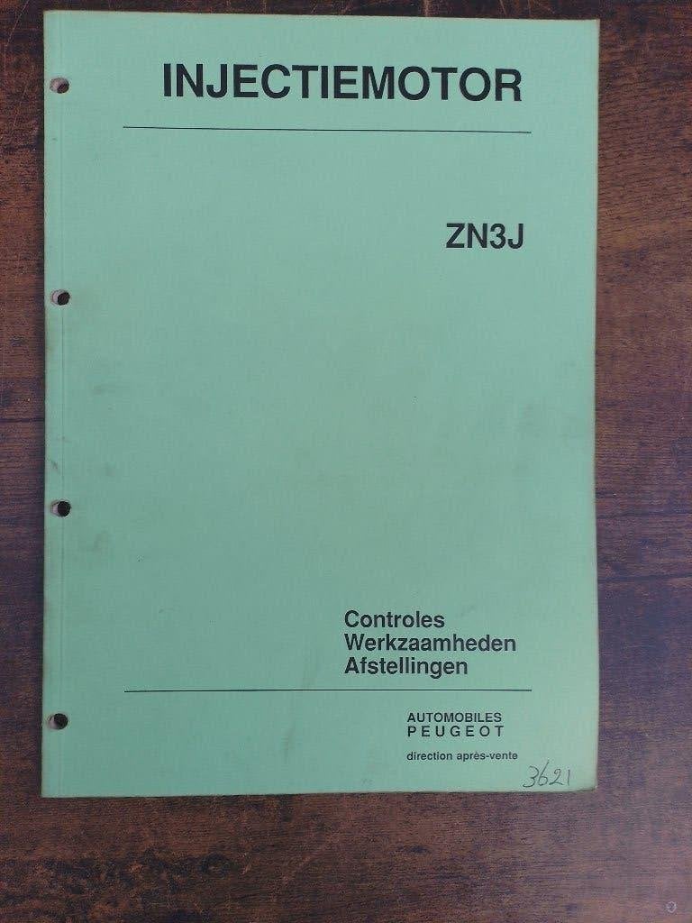 Peugeot 505 2,8 V6  dealer werkplaatsboek inspuiting  ZN3J, Ophalen of Verzenden, Gelezen, Peugeot
