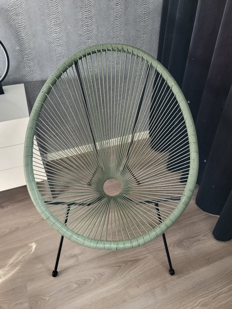 Loungestoel, Ophalen, Kunststof, Overige kleuren, Zo goed als nieuw