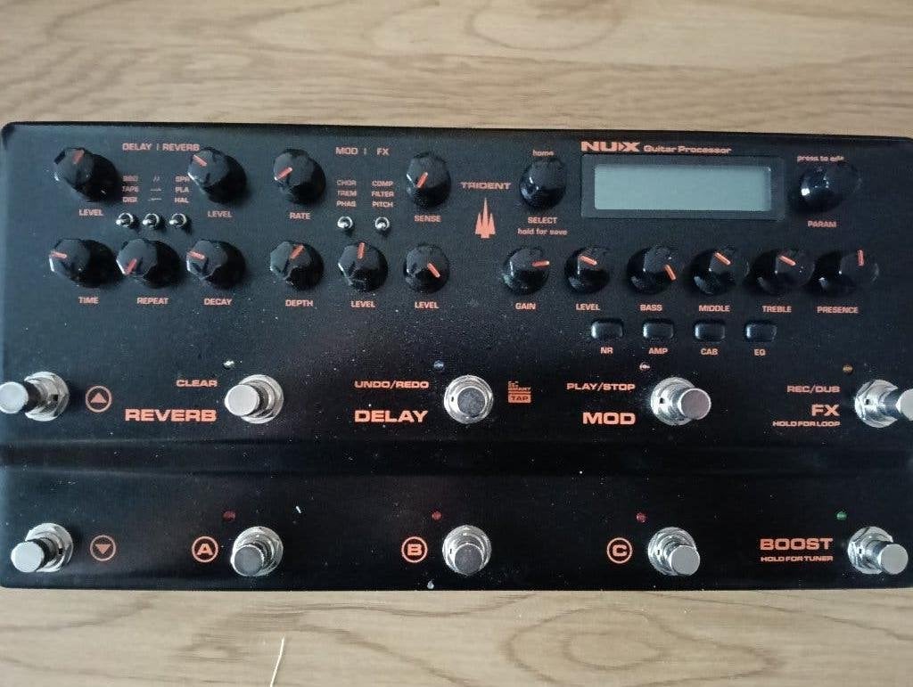 NUX Trident NME, Muziek en Instrumenten, Ophalen of Verzenden, Zo goed als nieuw, Multi-effect