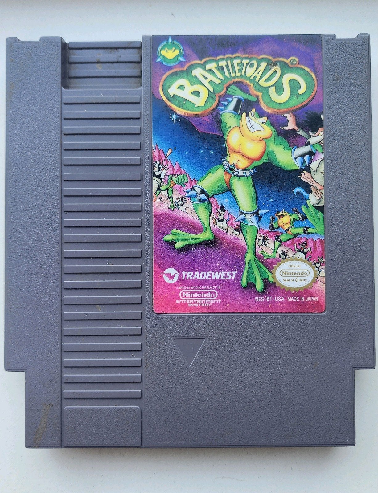 Nintendo NES Battletoads (NTSC), Avontuur en Actie, Gebruikt, 2 spelers, Ophalen of Verzenden