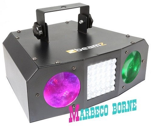 Uranus Double Moon, Licht effect, LED met Stroboscoop New, Geluidgestuurd, Nieuw, Info@marbeco.nl, BeamZ