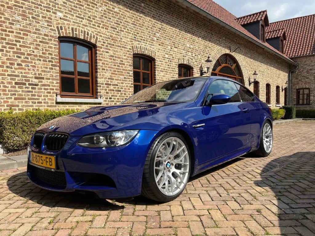 BMW M3 E92 Coupe DCT 2010 - Interlagos Blauw, Automaat, Euro 5, Achterwielaandrijving, Leder