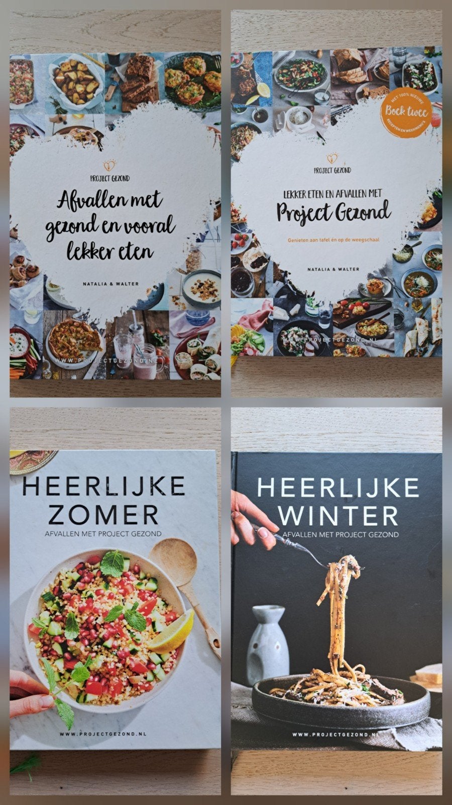 4x Project Gezond, Ophalen of Verzenden, Zo goed als nieuw, Gezond koken