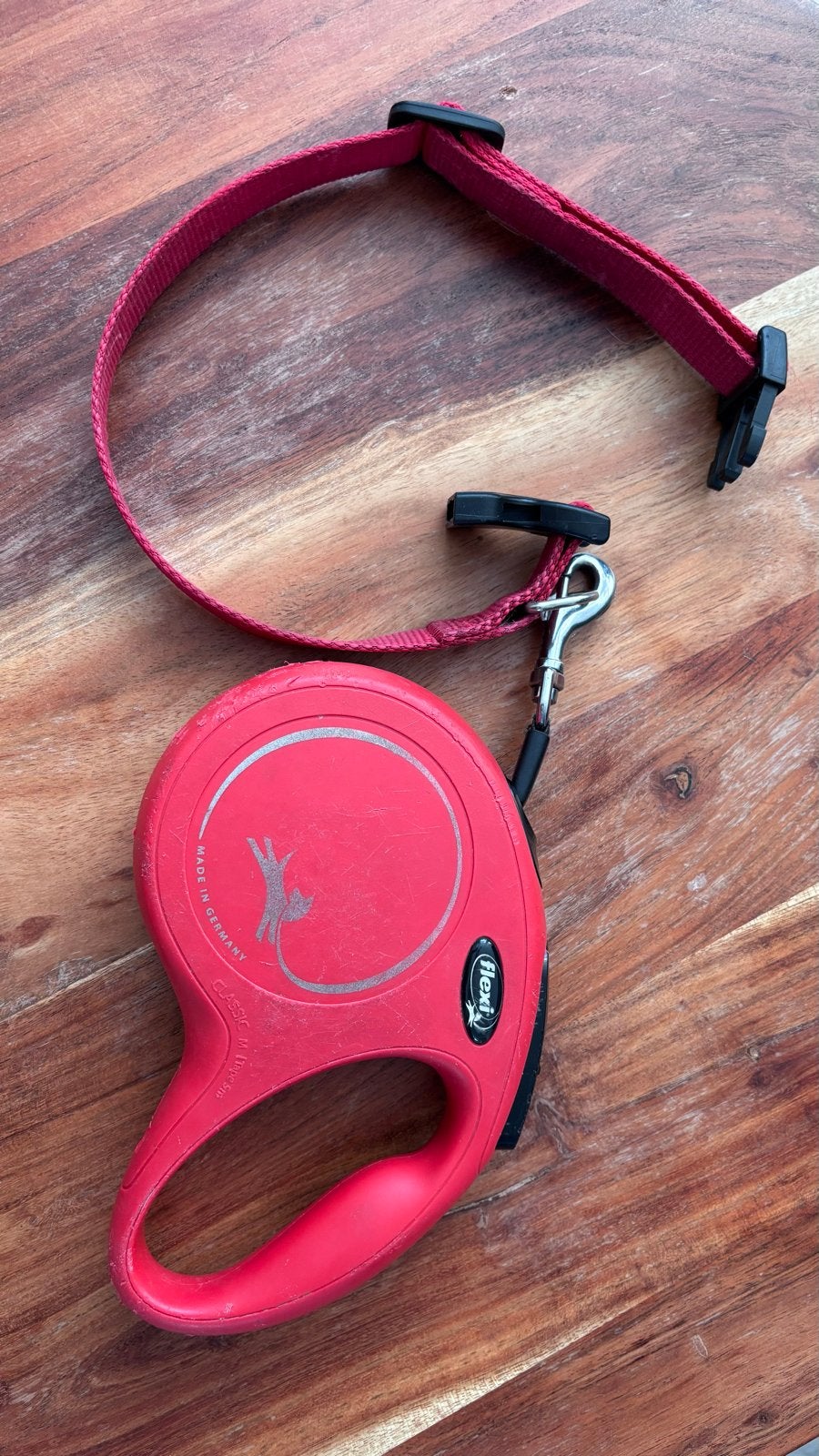 Honderiem + halsband, Ophalen of Verzenden, Gebruikt