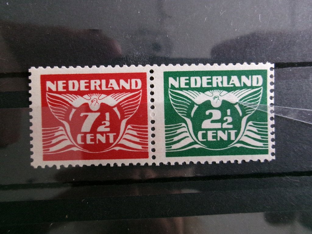 1941 - duo vliegende duif 7,5 + 2,5 ct ongebruikt (815h), Postzegels en Munten, Postzegels | Nederland, Ophalen of Verzenden, Postfris