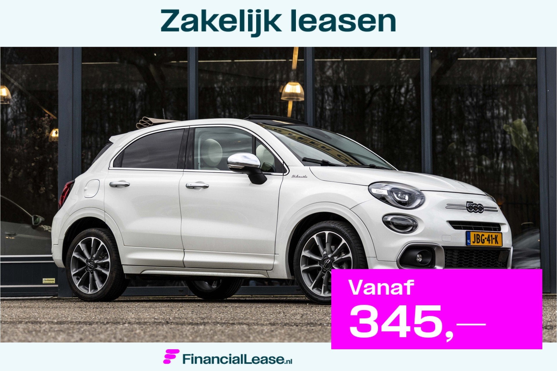 Fiat 500X 1.0 FireFly Turbo 120 Sport Dolcevita, Voorwielaandrijving, Euro 6, 500X, Wit