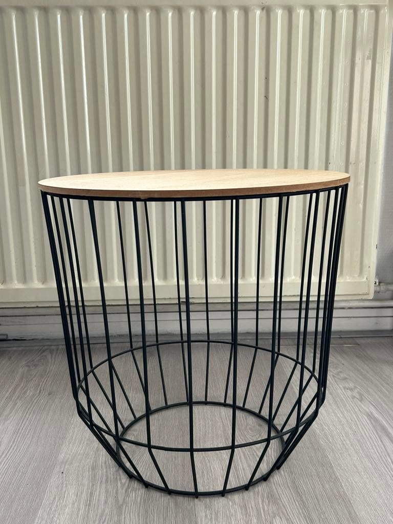 Bijzettafel, Minder dan 45 cm, Minder dan 55 cm, Rond, Zo goed als nieuw