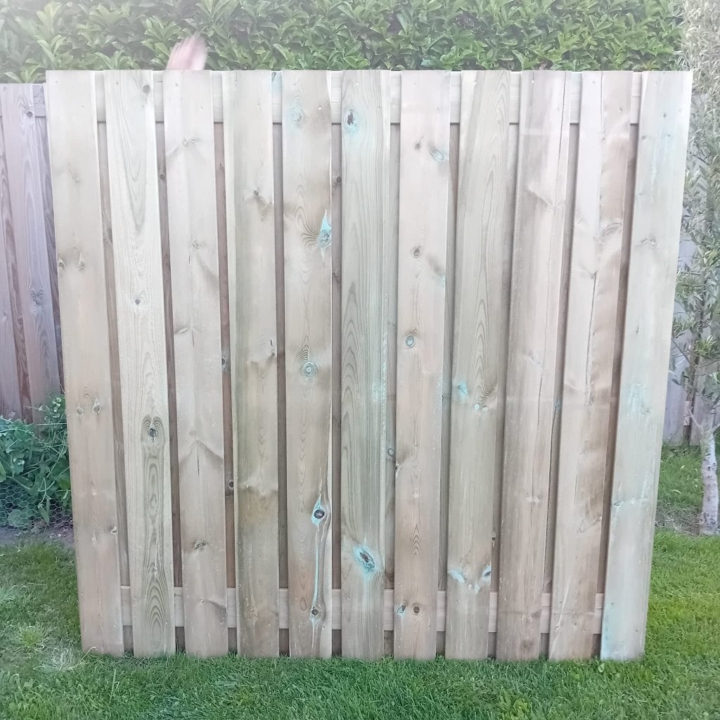 Schutting geïmpregneerd grenen 23 planks, Ophalen, 1 tot 2 meter, Minder dan 3 meter, Nieuw