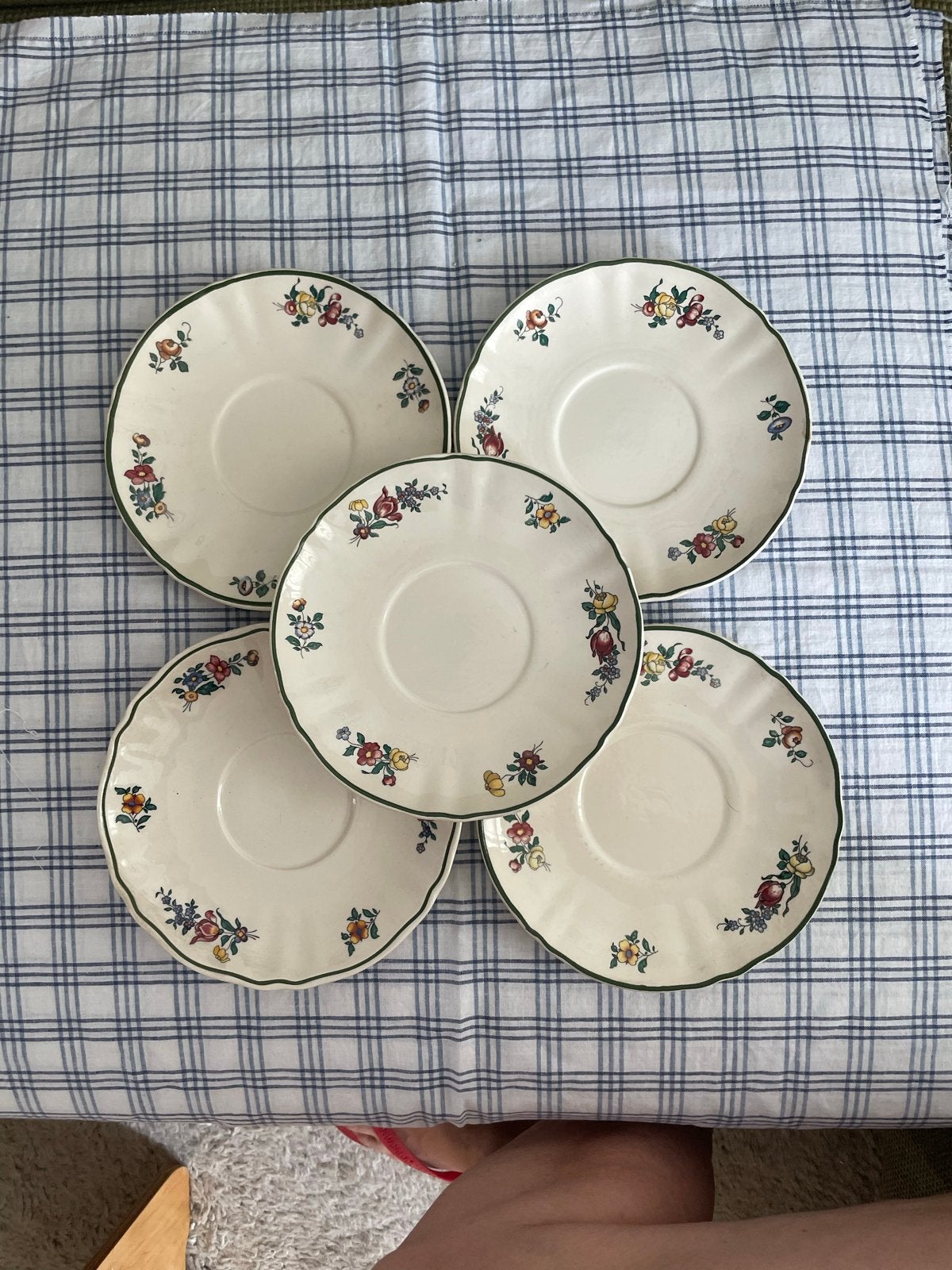 Alt Strasbourg Villeroy & Boch schotels - Set van 5, Gebruikt, Keramiek, Villeroy & Boch, Vintage
