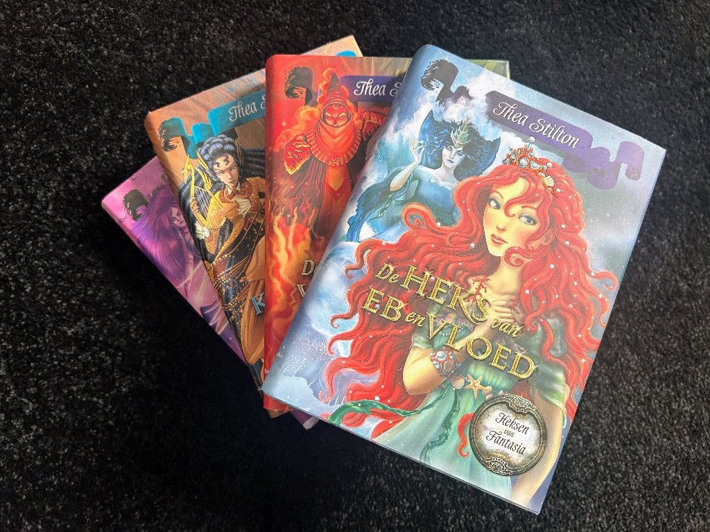 Thea Stilton Heksen van Fantasia boekenserie, Thea Stilton, Nieuw, Ophalen of Verzenden, Fictie