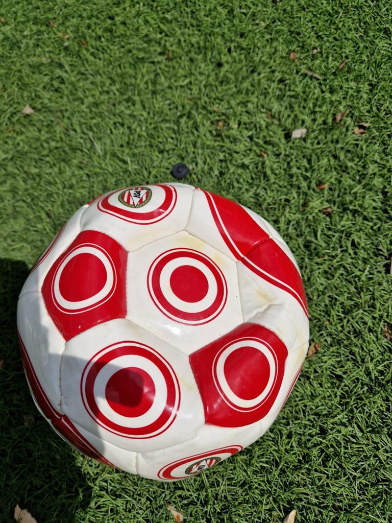 Officiële PSV Leren Voetbal, Maat XL, Ophalen, Gebruikt, Bal
