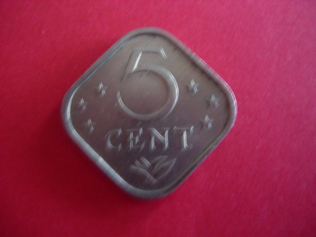 Nederlandse Antillen 5 cent 1971, Verzenden, Midden-Amerika, Losse munt