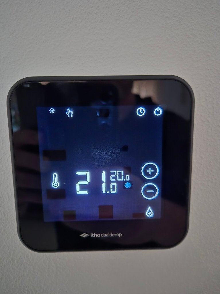 Itho Daalderop Spider WP Klimaatthermostaat (03-00476), Verzenden, Slimme thermostaat, Nieuw
