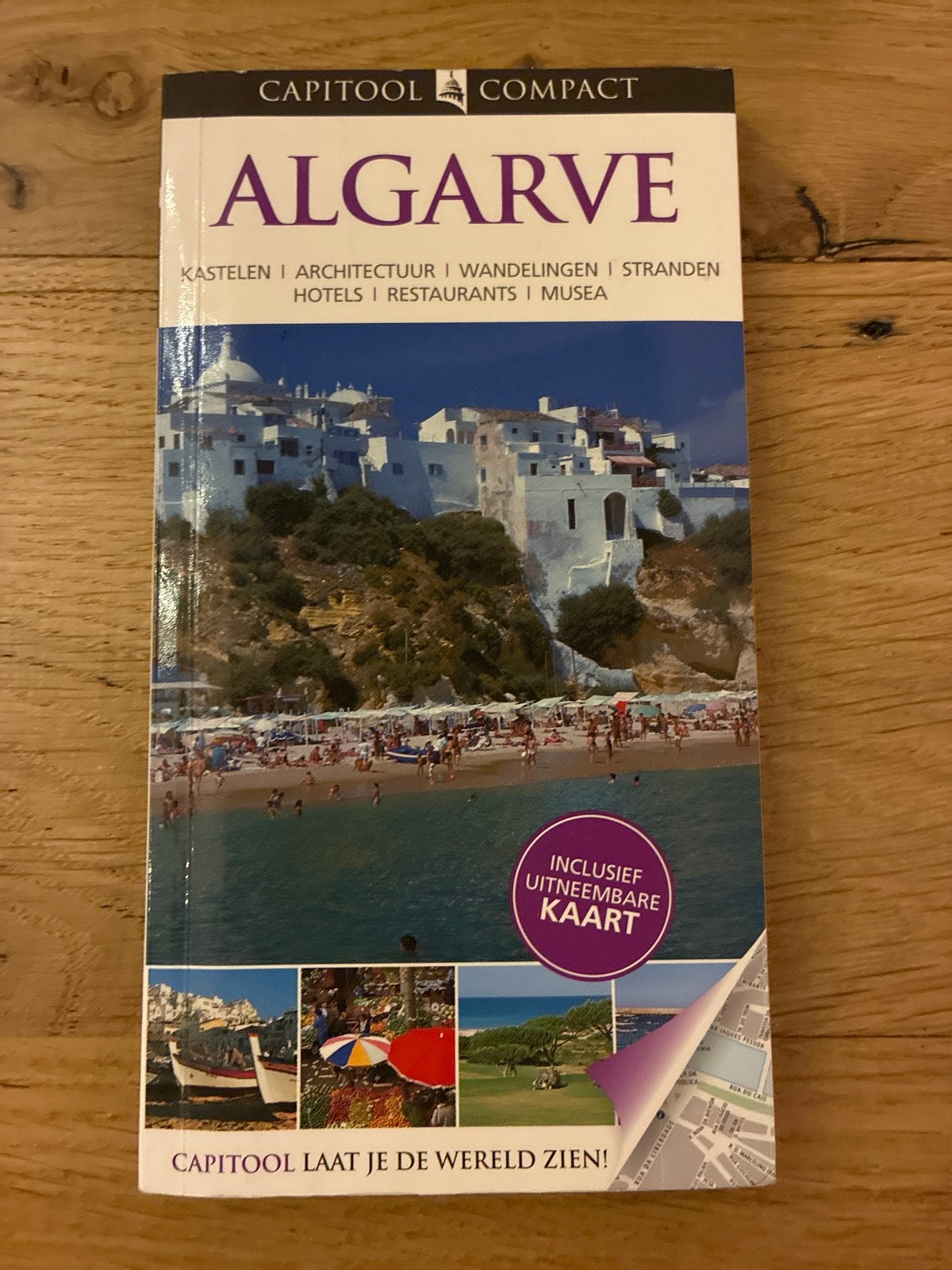 Capitool Compact Algarve Reisgids met uitneembare kaart, Capitool, Europa, Ophalen of Verzenden, Zo goed als nieuw