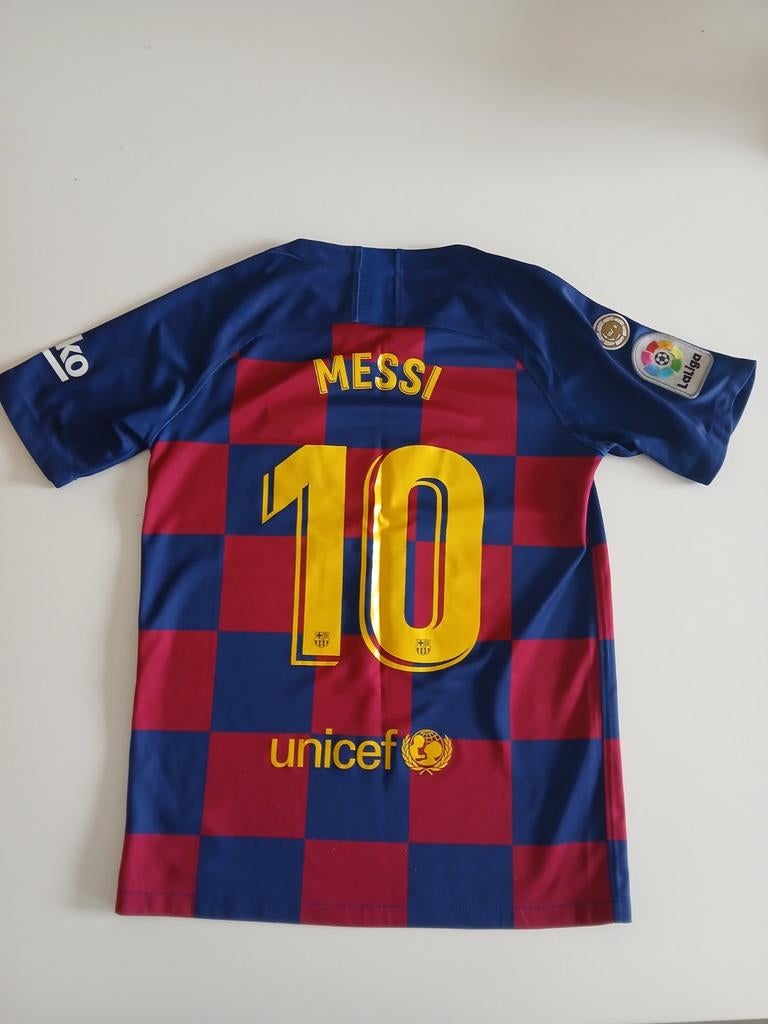 Voetbalshirt Barcelona FCB Maat 147-158 cm, Maat XS of kleiner, Ophalen of Verzenden, Gebruikt, Shirt