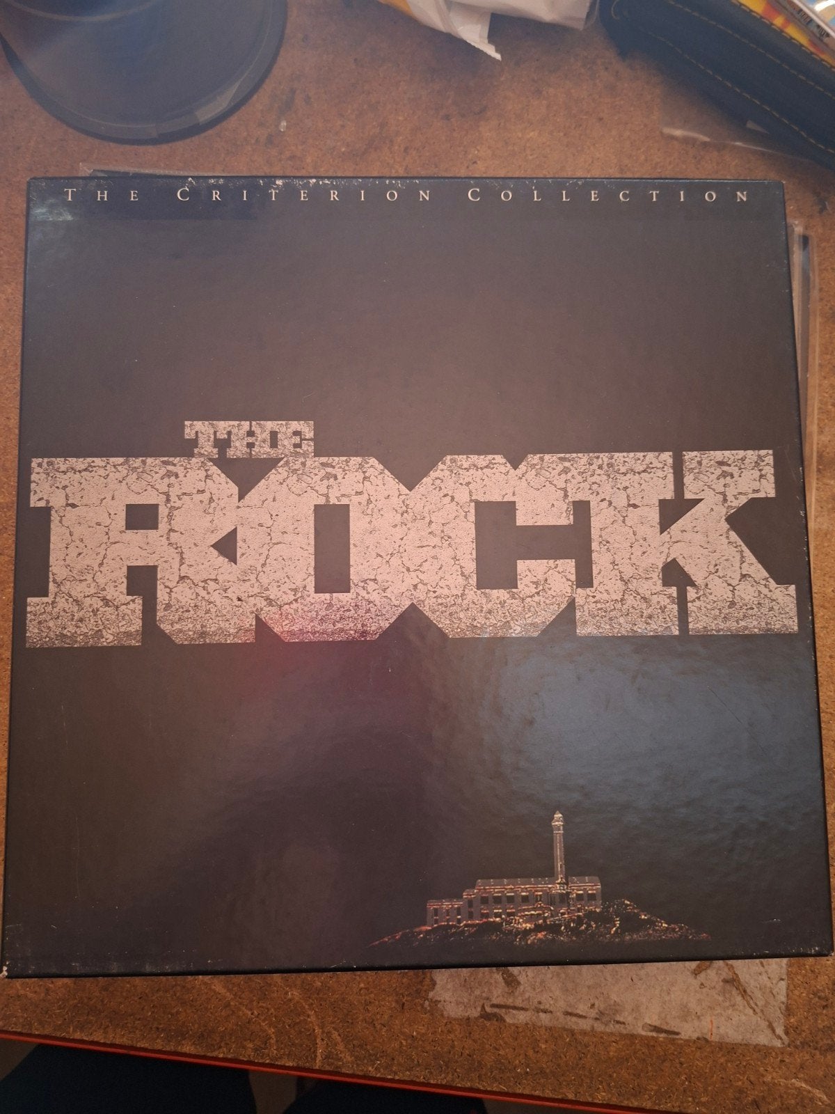 The Rock - The Criterion Collection laserdisc, Cd's en Dvd's, Engels, Vanaf 16 jaar, Ophalen of Verzenden, Zo goed als nieuw