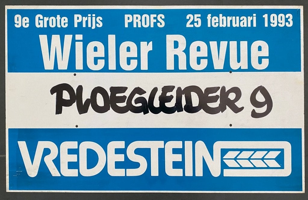 Wielrennen 8 borden GROTE PRIJS WIELER REVUE - 1986 tm 1993, Ophalen of Verzenden, Nieuw, Overige typen