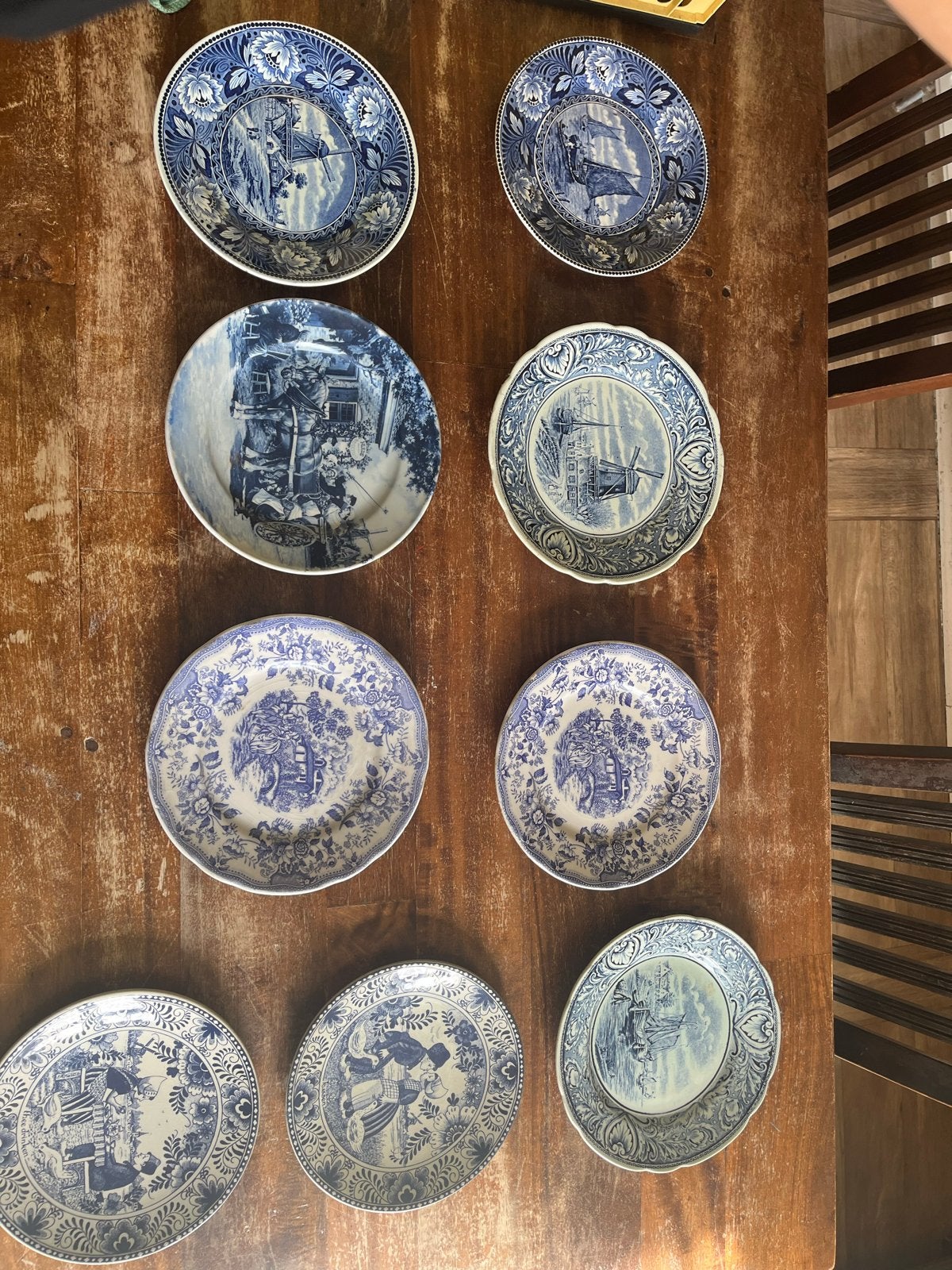 Delfts Blauwe wandborden, Antiek en Kunst, Ophalen of Verzenden