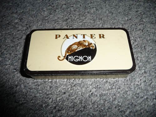 Sigarendoosje Panter, Ophalen of Verzenden, Gebruikt