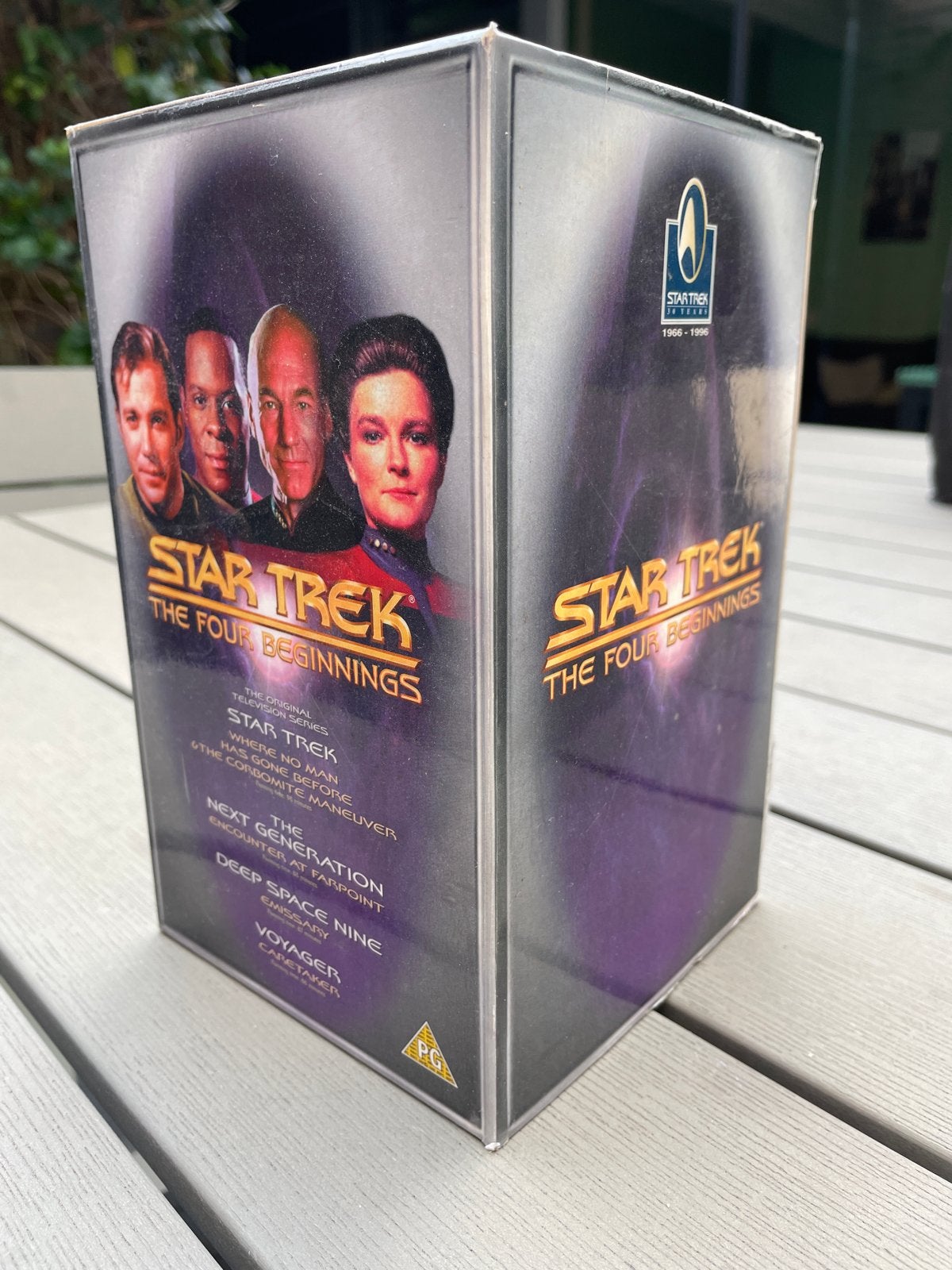 Star Trek: The Four Beginnings VHS Boxset - 4 films, Cd's en Dvd's, Alle leeftijden, Science Fiction en Fantasy, VHS, Ophalen