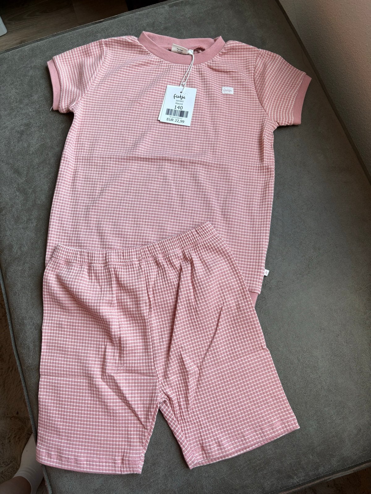 Feetje wafel pyjama maat 140 nieuw, Verzenden, Nieuw, Meisje, Nacht- of Onderkleding