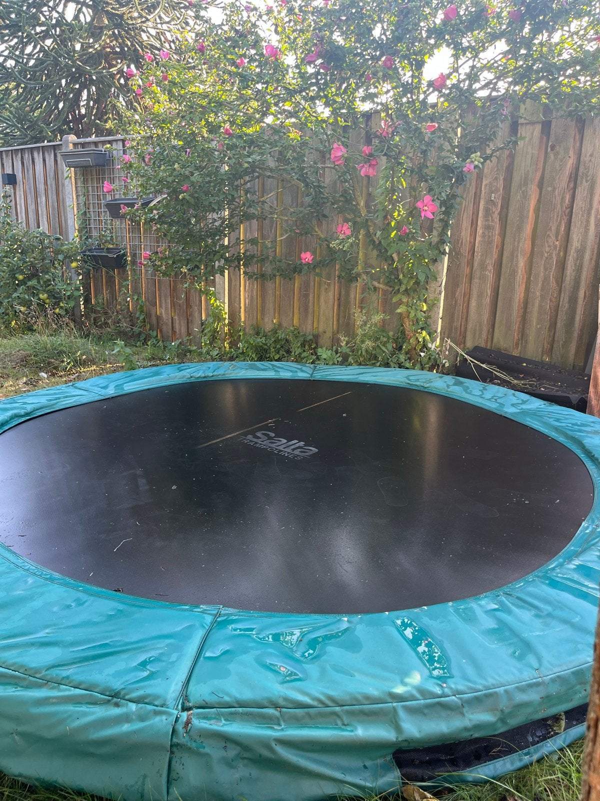 Salta Trampoline 305 cm Rond Opbouw - Gedemonteerd, Kinderen en Baby's, Ophalen, Gebruikt