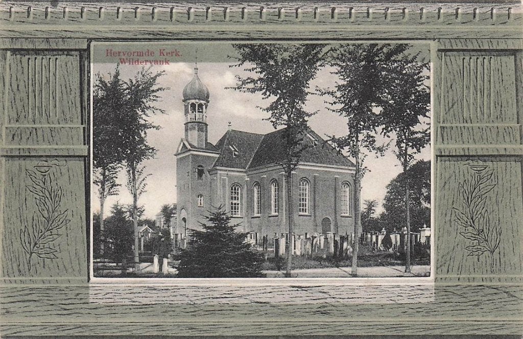 702-426-009 Hervormde Kerk Wildervank, Verzamelen, Ophalen of Verzenden, Voor 1920, Groningen
