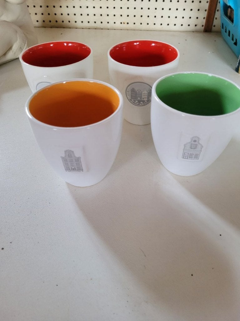 Postcodeloterij Senseo kopjes/mokjes Nieuw, Nieuw, Ophalen of Verzenden, Overige stijlen, Kop(pen) en/of Schotel(s)
