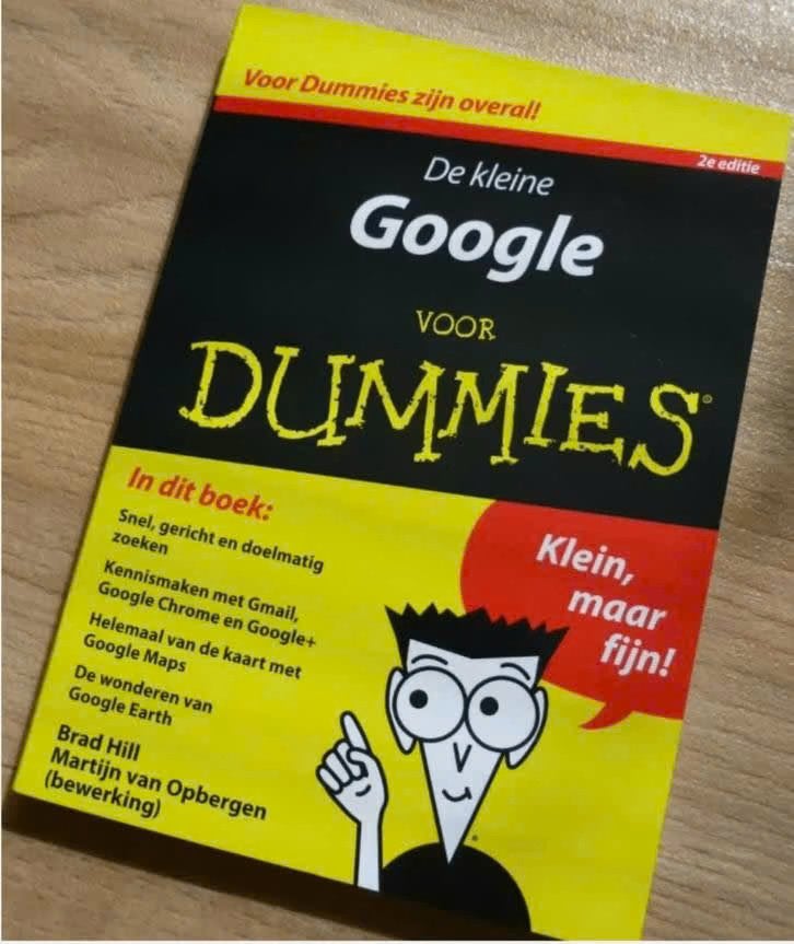 De kleine Google voor Dummies (2e editie), Boeken, Informatica en Computer, Ophalen of Verzenden, Zo goed als nieuw, Internet of Webdesign