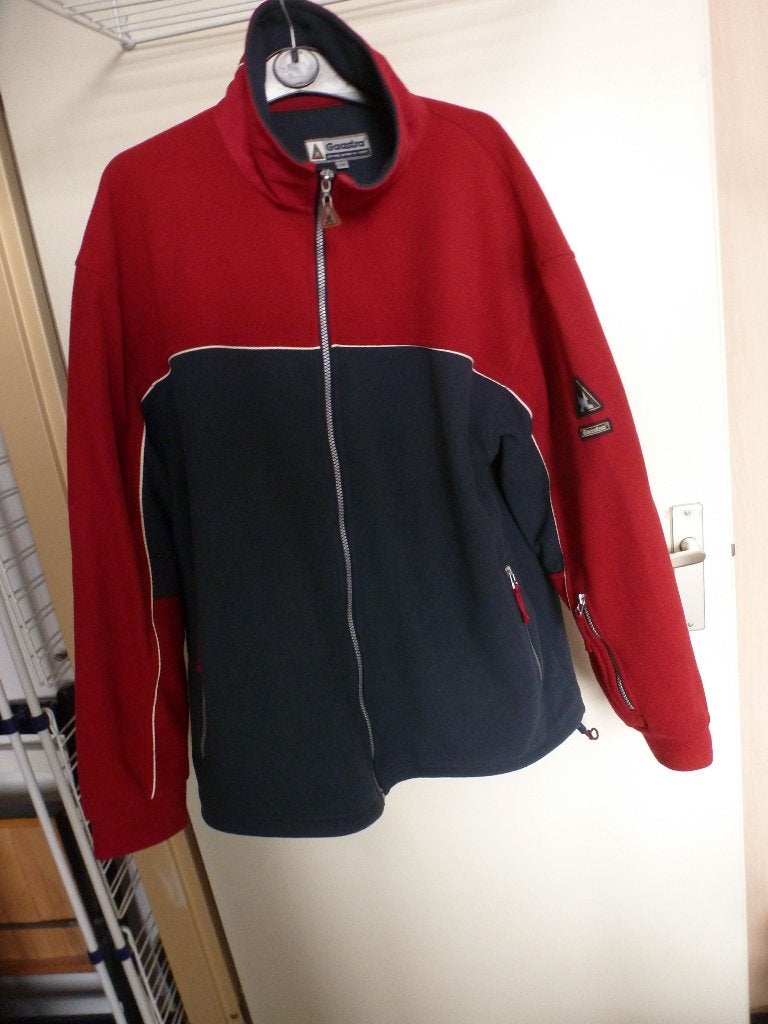 GAASTRA fleece vest burgundy blauw 46  -GRATIS zend, Verzenden, Nieuw, Maat 46/48 (XL) of groter, Overige kleuren