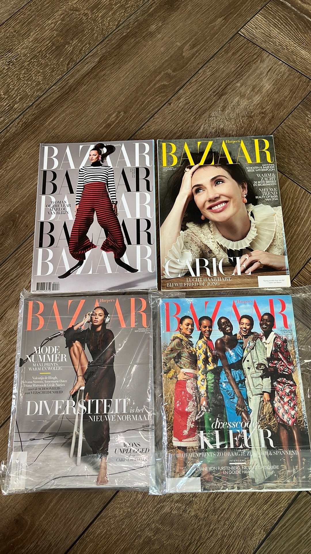 Harpers bazaar magazines 2017, Boeken, Ophalen of Verzenden, Gelezen, Damesbladen