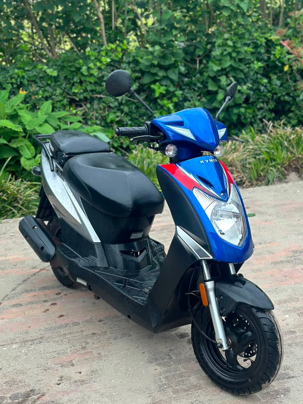 Kymco Agility 50cc brom, Ophalen, Zo goed als nieuw, Benzine, Agility