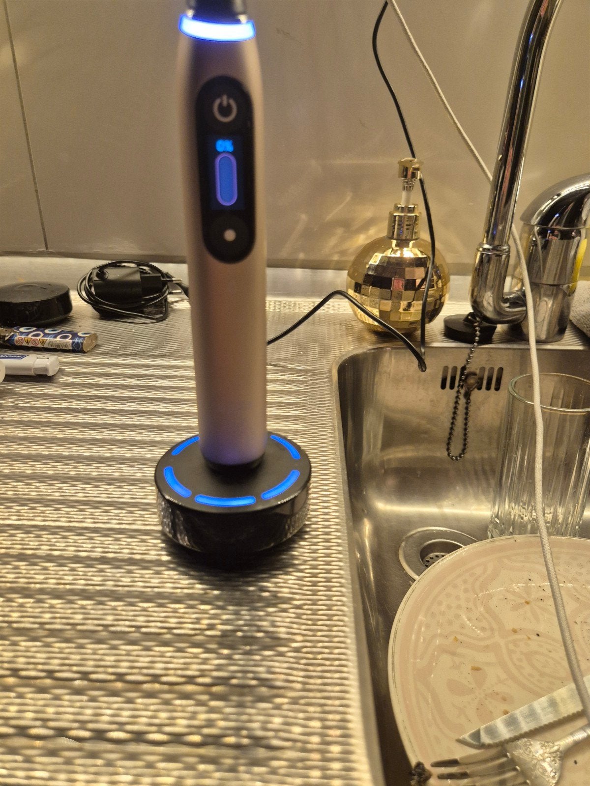 oral-b gold  met alles er bij!, Ophalen of Verzenden, Zo goed als nieuw, Mondverzorging