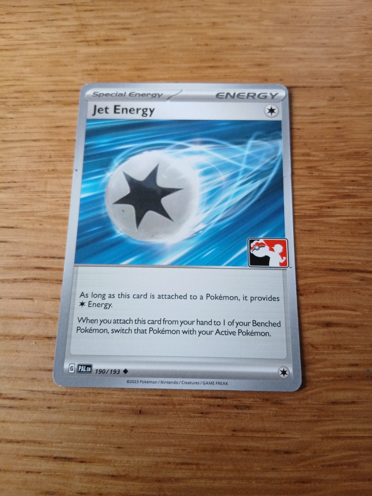Pokémon TCG Jet Energy Special Energy Kaart 190/193, Ophalen of Verzenden, Zo goed als nieuw, Losse kaart