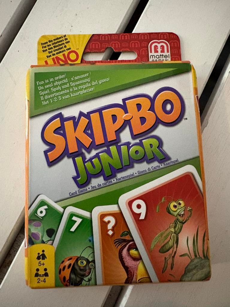 Skip-bo junior kaartspel, Ophalen of Verzenden, Zo goed als nieuw