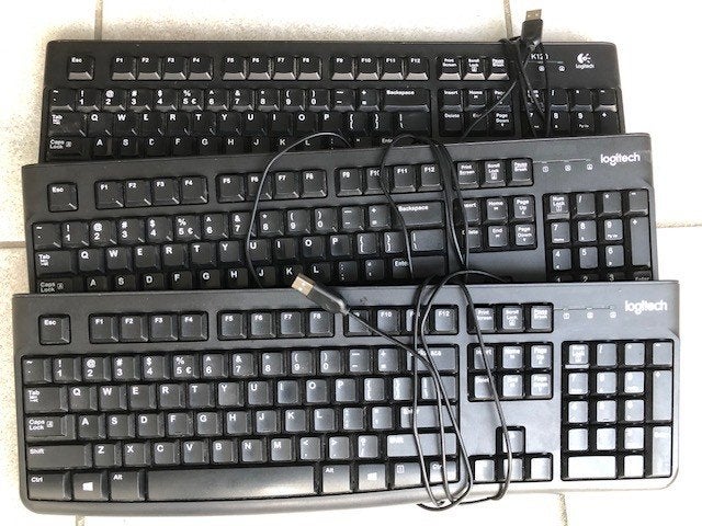 Toetsenborden Logitech   Model K120, Gebruikt, Logitech, Ophalen of Verzenden, Qwerty