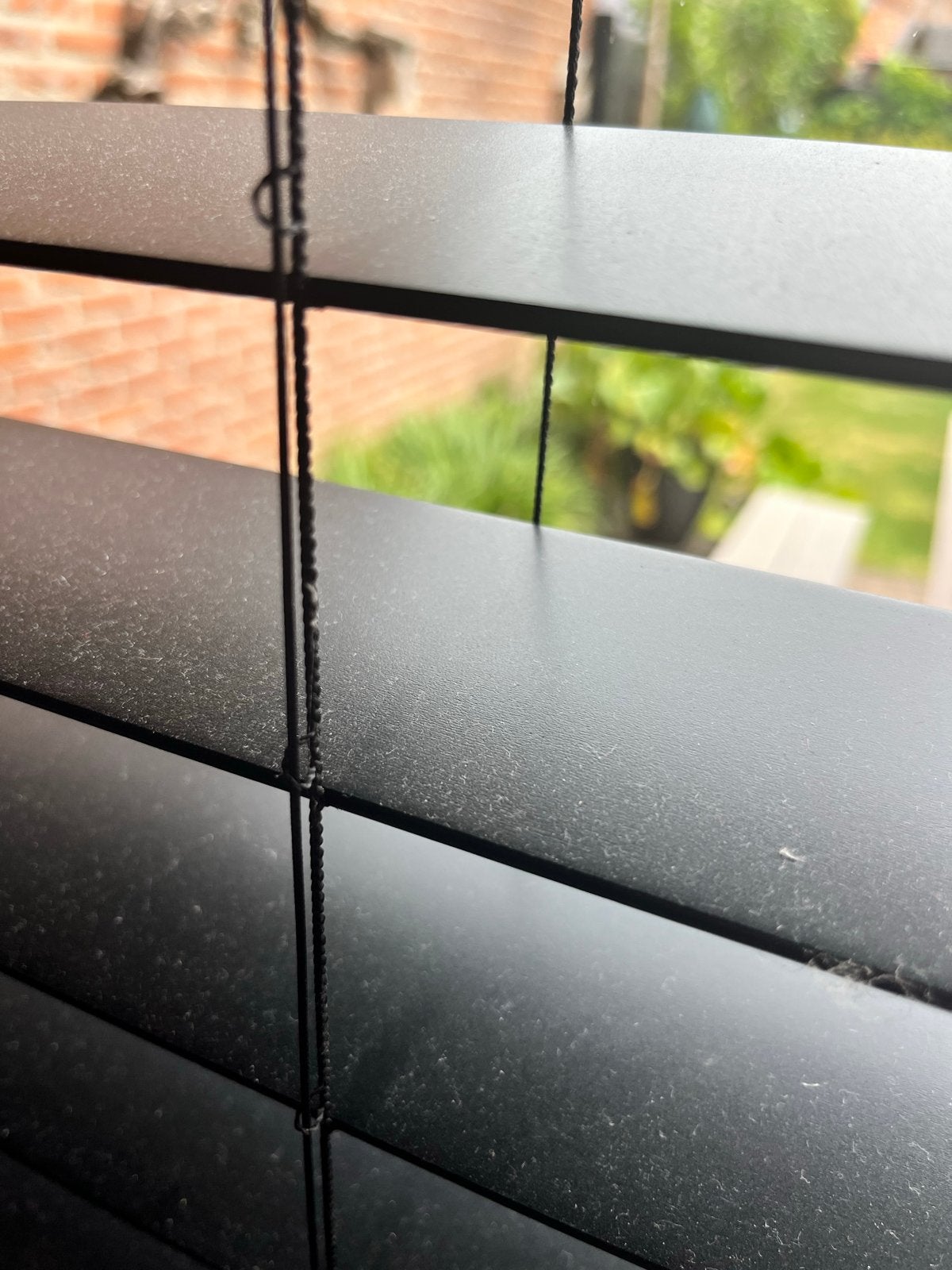 Veneta Luxaflex Jaloezie 2.90m x 1.20m, Ophalen, Jaloezie, Gebruikt, Zwart