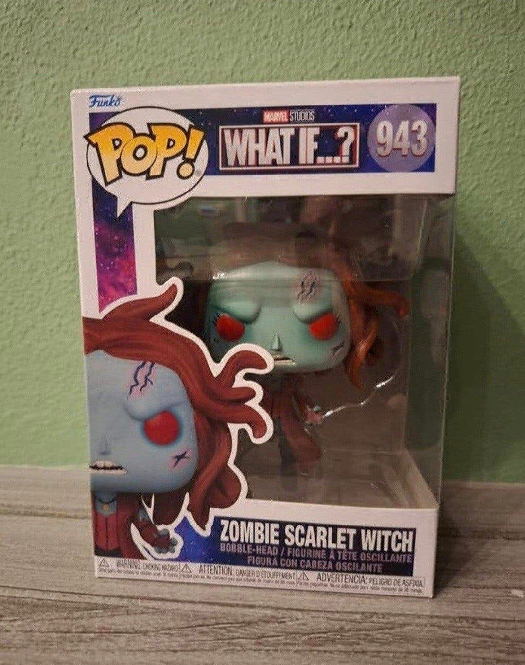 Funko Pop! Marvel What If...? Zombie Scarlet Witch #943, Ophalen, Zo goed als nieuw