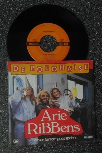 TELSTAR 4659 Arie Ribbens - de polonaise (vanaf € 1,50), Ophalen of Verzenden, Zo goed als nieuw, 7 inch, Levenslied of Smartlap