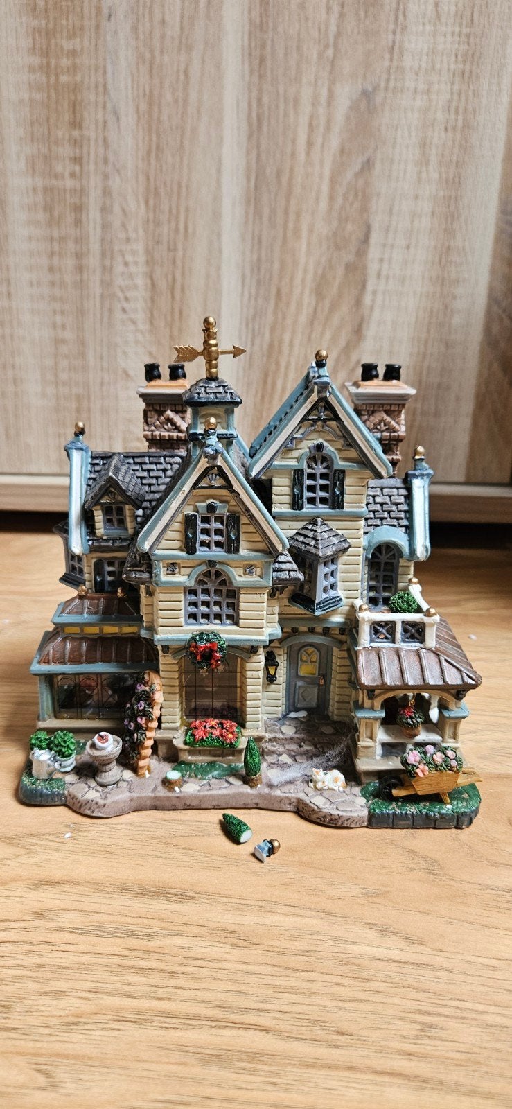 lemax porcelain lighted house, Ophalen of Verzenden